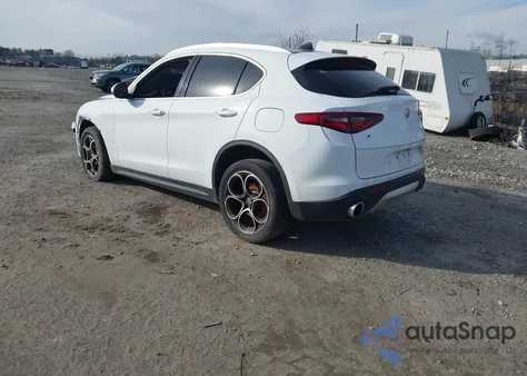 2019 Alfa Romeo Stelvio Ti Lusso Awd z USA, uszkodzony, nr VIN ZASPAKBN5K7C44860